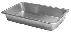 grafco metal instrument tray for medical, dental, tattoo, and surgical supplies, stainless steel, 12-1/4″ x 7-5/8″ x 2-1/8″, 3259