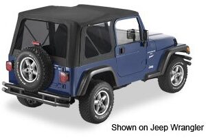 Bestop 7914035 Black Diamond Sailcloth Replace-A-Top for 2004-2006 Wrangler TJ Unlimited