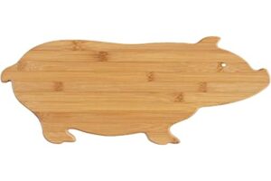 totally bamboo pig cutting board