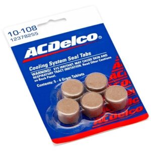 ACDelco GM Original Equipment 10-108 Cooling System Sealing Tabs - 4 g (Pack of 5)