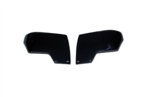 auto ventshade (avs) 41122 dark smoke headlight covers for 2002-2006 chevrolet avalanche with body hardware