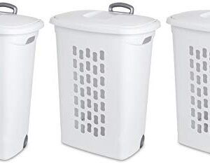 Sterilite 12228003 Oval Laundry Hamper