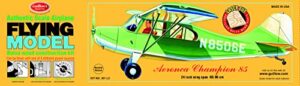 guillow’s aeronca champion balsa model airplane model kit