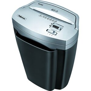 fellowes 3103201 powershred w11c, 11-sheet cross-cut paper and credit card shredder with safety lock
