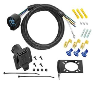 tow ready 20224 7-way trailer wiring harness with bent pins