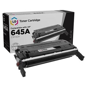 ld remanufactured toner cartridge replacement for hp 645a c9730a (black)