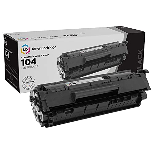 LD Products Compatible Toner Cartridge Replacement for 104 / 0263B001AA (Black)