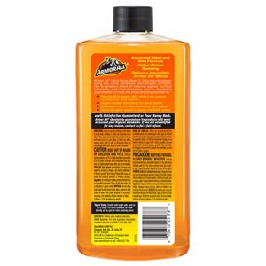 Ultra Shine Car Wash and Wax by Armor All, Car Wax and Cleaner for Cars, Trucks and Motorcycles, 16 Fl Oz