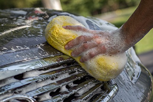 VIKING Premium Grade Microfiber Car Wash Sponge, Multi-Use Dish Cleaning Sponge Kitchen