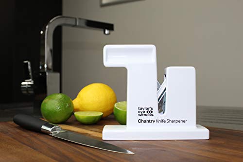 Taylor's Eye Chantry Knife Sharpener, White