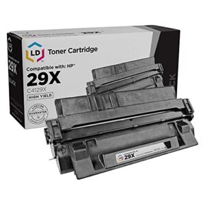 ld remanufactured toner cartridge replacement for hp 29x c4129x high yield (black)