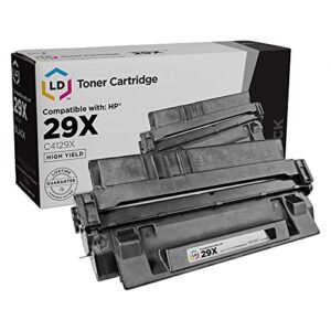 LD Remanufactured Toner Cartridge Replacement for HP 29X C4129X High Yield (Black)