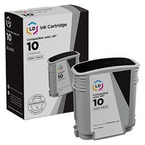 LD Products Remanufactured Ink Cartridge Replacement for HP 10 C4844A High Yield (Black)