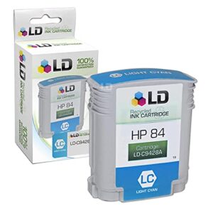 ld remanufactured ink cartridge replacement for hp 85 c9428a (light cyan)