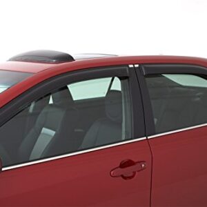Auto Ventshade [AVS] Ventvisor / Rain Guards | Outside Mount, Smoke Color, 4 pc | 94089 | Fits 2009 - 2013 Subaru Forester