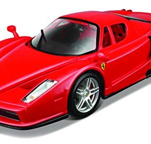 Maisto 1:24 Scale Assembly Line Ferrari Enzo Diecast Model Kit (Colors May Vary)