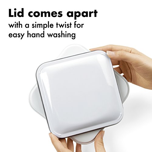 OXO Good Grips POP Square Storage Container, Small Square Lid, Medium - 1.5 Qt