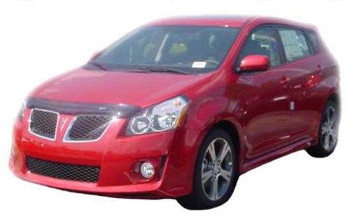 Auto Ventshade [AVS] Hood Shield Carflector | Low Profile, Smoke Color | 20041 | Fits 2009 - 2010 Pontiac Vibe