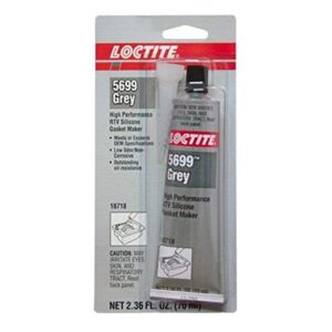 loctite 5699 high performance rtv silicone gasket maker, grey