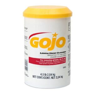 gojo 905 lemon scent hand cleaner – 4.5 lbs.