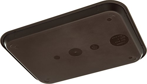 CFS Café Standard Cafeteria / Fast Food Tray, 11" x 14", Dark Brown