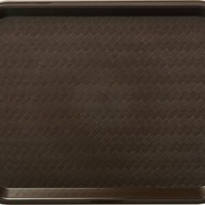 CFS Café Standard Cafeteria / Fast Food Tray, 11" x 14", Dark Brown