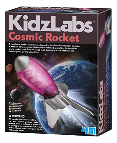 4M Cosmic Rocket Kit, Multi-Colored, One Size