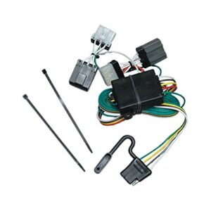 tekonsha 118353 t-one® t-connector harness, 4-way flat, w/converter, compatable with 1986-1994 nissan d21, 1987-1995 nissan pathfinder