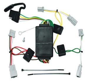 tekonsha t-one® t-connector harness, 4-way flat, compatible with select acura tsx : honda accord, civic, fit : mazda 3 : mitsubishi galant