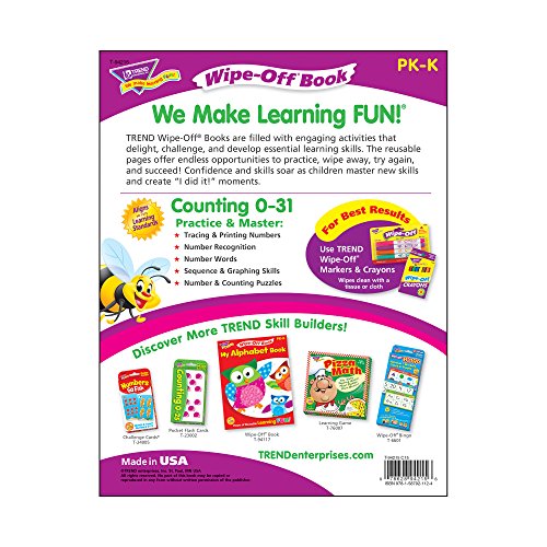 Counting 0–31 Wipe-Off® Book