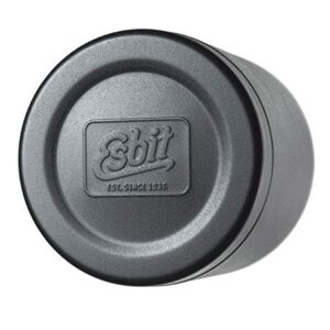Esbit Stainless Steel Vacuum Food Jug with Double-Wall Insulation, Pressure Release and Bowl Lid - 0.5 Liter