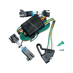 tekonsha 118377 t-one® t-connector harness, 4-way flat, w/converter, compatable with 2000-2002 chevrolet express 1500, 2000-2002 chevrolet express 2500, 2000-2002 chevrolet express 3500, 2000-2002 gmc savana 1500, 2000-2002 gmc savana 2500, 2000-2002 gmc