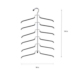 Organize It All 6 Tier Blouse Tree Hanger, Chrome