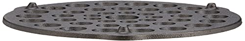 Lodge L8DOT3 Cast Iron Meat Rack/Trivet, Pre-Seasoned, 8-inch