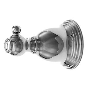 westbrass 2855-26 wall mount 3-1/2″ towel/robe hook in polished chrome