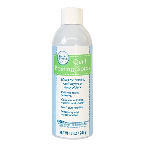 June Tailor JT440 Quilt Basting Spray, 10 ounce can Blue