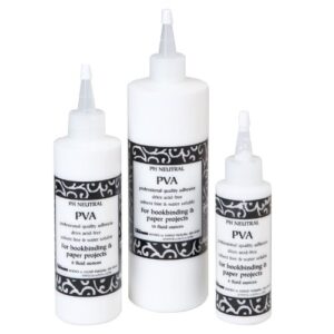 books by hand ph neutral pva adhesive with spout – 4 ounce bottle
