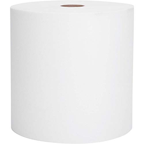 Scott Essential High Capacity Hard Roll Paper Towels (01005), White, 1000'/Roll, 6 Paper Towel Rolls/Convenience Case