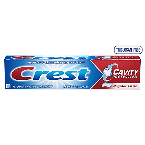 Crest Cavity Protection Toothpaste, Regular, 8.2 Oz (Pack of 6)