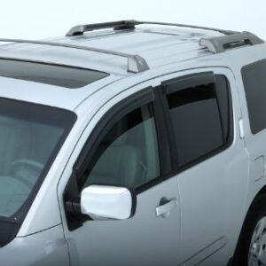 Auto Ventshade [AVS] Ventvisor / Rain Guards | Outside Mount, Smoke Color, 4 pc | 94134 | Fits 2005 - 2015 Nissan Armada