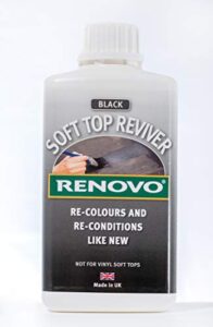 renovo soft top reviver – black (500ml)