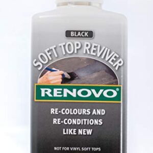 Renovo Soft Top Reviver - Black (500ml)