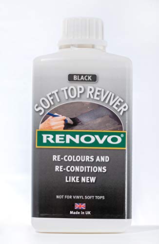 Renovo Soft Top Reviver - Black (500ml)