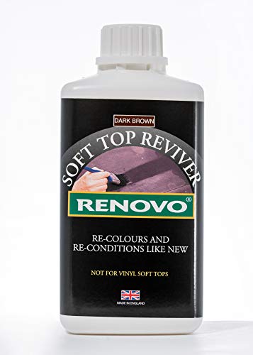 Renovo Fabric Soft Top Reviver - Dark Brown, 500 ml Bottle