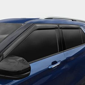 Auto Ventshade [AVS] Ventvisor / Rain Guards | Outside Mount, Smoke Color, 4 pc | 94526 | Fits 2001 - 2006 BMW X5