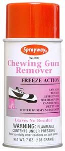 sprayway chewing gum remover