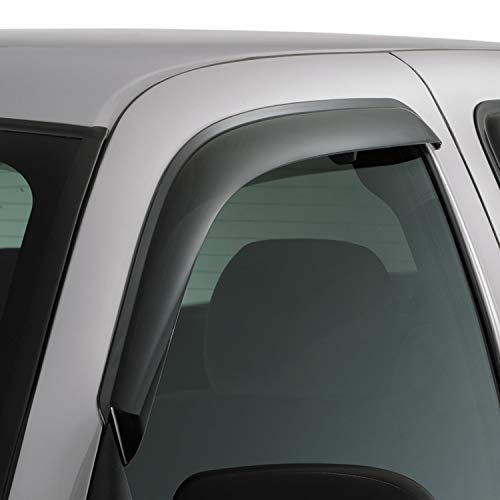 Auto Ventshade [AVS] Ventvisor / Rain Guards | Outside Mount, Smoke Color, 2 pc | 92131 | Fits 2004 - 2010 Toyota Sienna