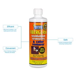 Fiberglass Oxidation Remover and Color Restorer - 16 oz - Protect All 55016