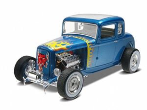 revell 1/25 ’32 ford 5 window coupe 2′ n 1 blue