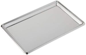 elegance silver 82533 rectangular nickel plated serving tray, 8″ x 12″